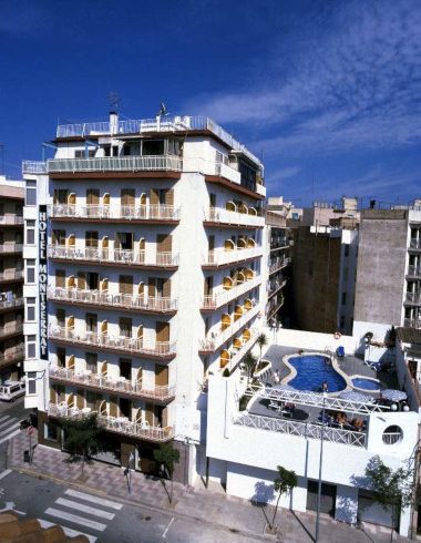 Los inicios: Fotografía del Hotel Montserrat el año 1996