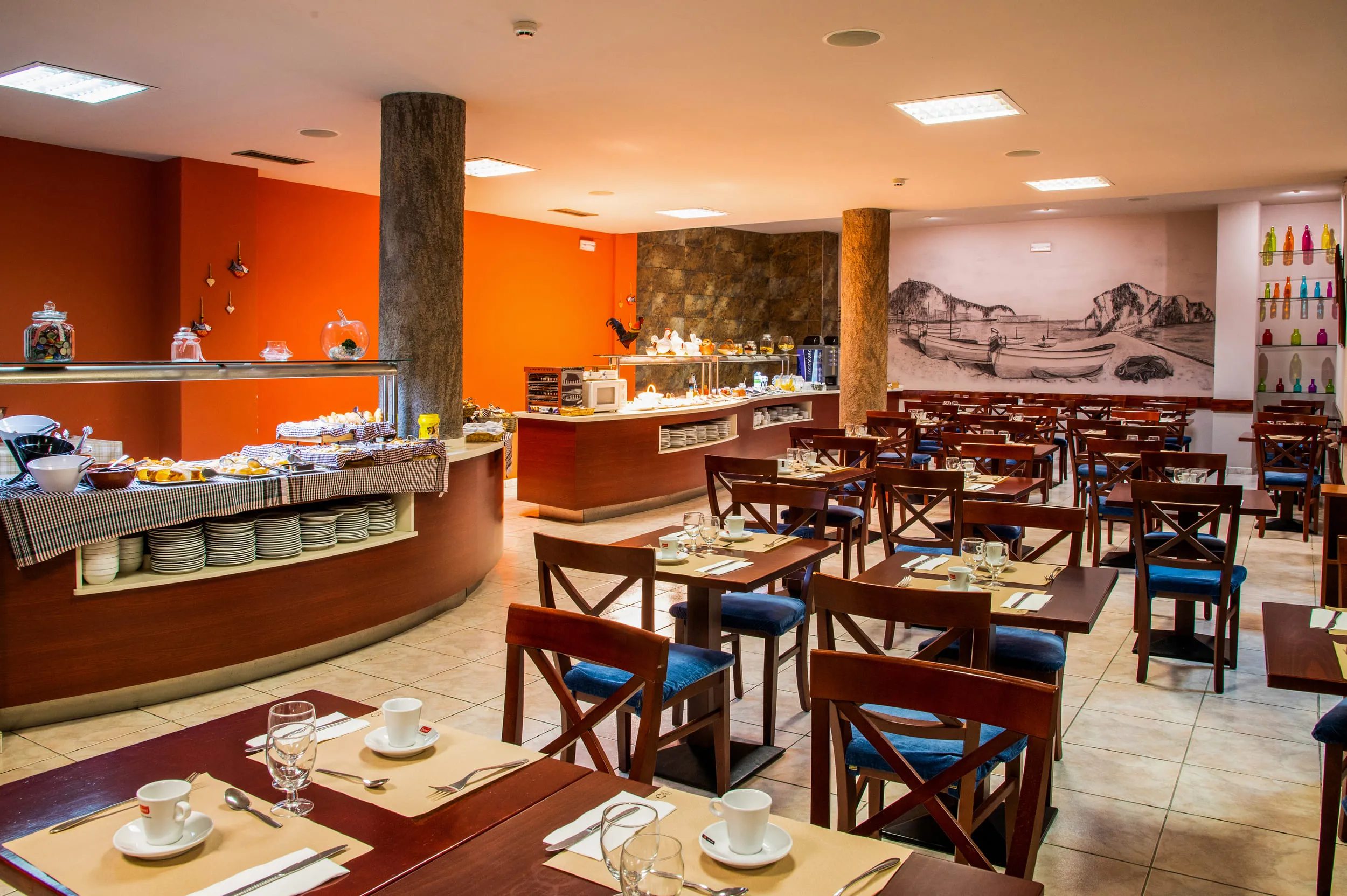 buffet en blanes